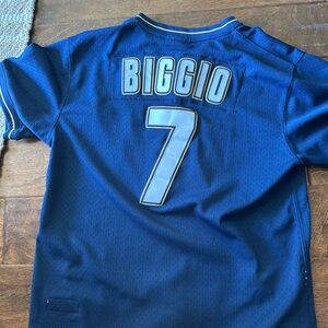 Mitchell & Ness Blue Cooperstown Collection Jersey